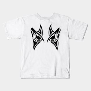 Abstract tribal tattoo with eye concept No. A23 Kids T-Shirt